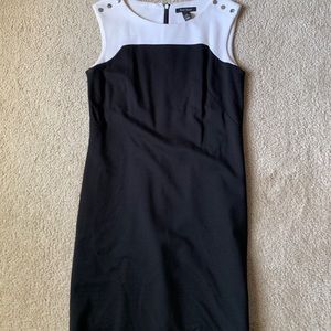 Black and white dress